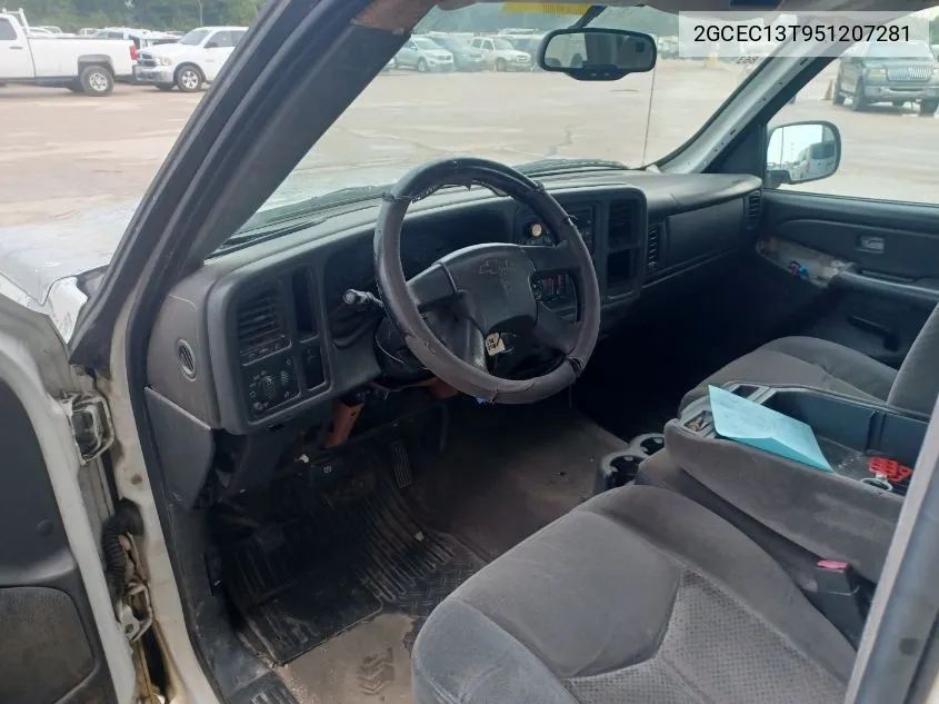 2GCEC13T951207281 2005 Chevrolet Silverado 1500 Ls