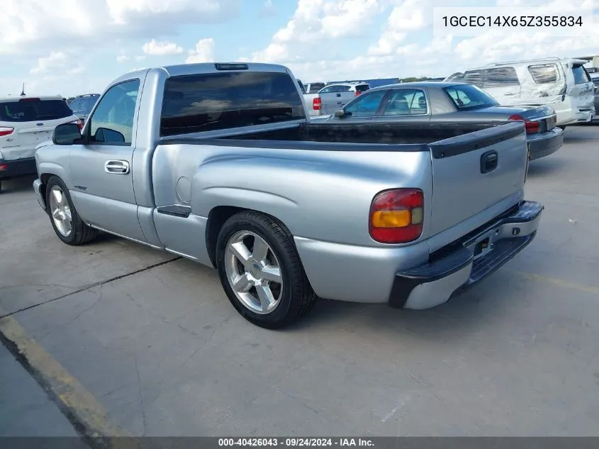 2005 Chevrolet Silverado 1500 Work Truck VIN: 1GCEC14X65Z355834 Lot: 40426043