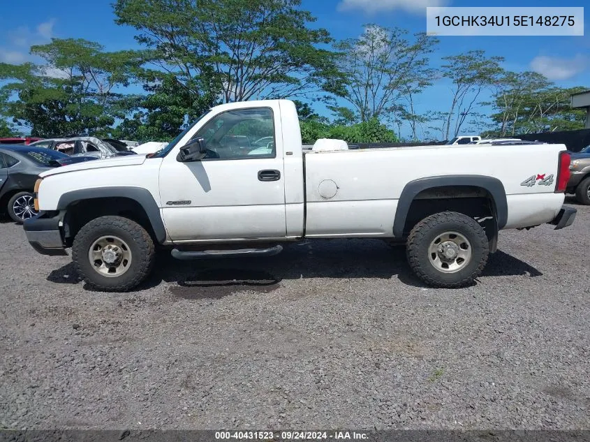 2005 Chevrolet Silverado 3500 Work Truck VIN: 1GCHK34U15E148275 Lot: 40431523