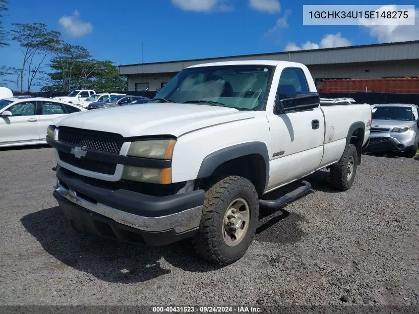 2005 Chevrolet Silverado 3500 Work Truck VIN: 1GCHK34U15E148275 Lot: 40431523