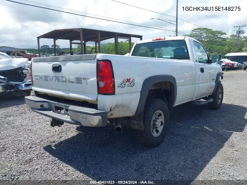 2005 Chevrolet Silverado 3500 Work Truck VIN: 1GCHK34U15E148275 Lot: 40431523