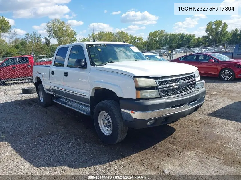 2005 Chevrolet Silverado 2500Hd Lt VIN: 1GCHK23275F917804 Lot: 40444478