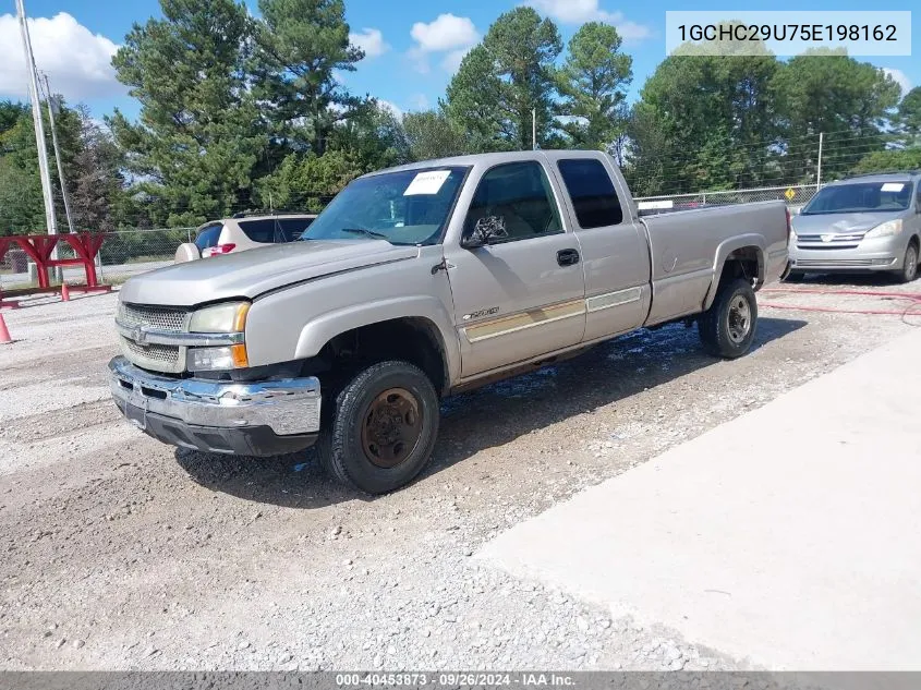 2005 Chevrolet Silverado 2500Hd Ls VIN: 1GCHC29U75E198162 Lot: 40453873