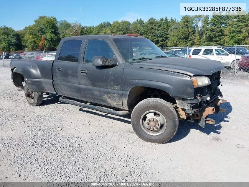 2005 Chevrolet Silverado 3500 K3500 VIN: 1GCJK33285F877336 Lot: 40457966