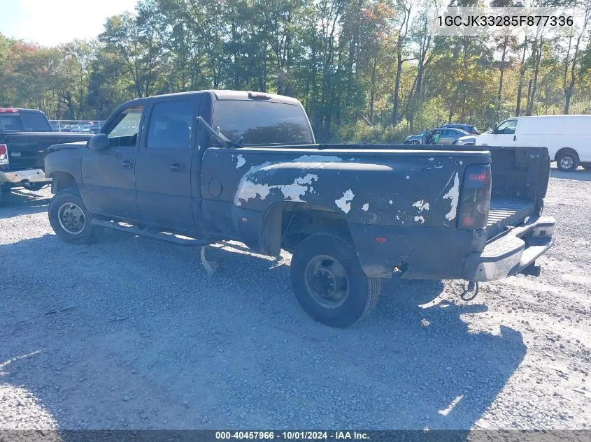 2005 Chevrolet Silverado 3500 K3500 VIN: 1GCJK33285F877336 Lot: 40457966