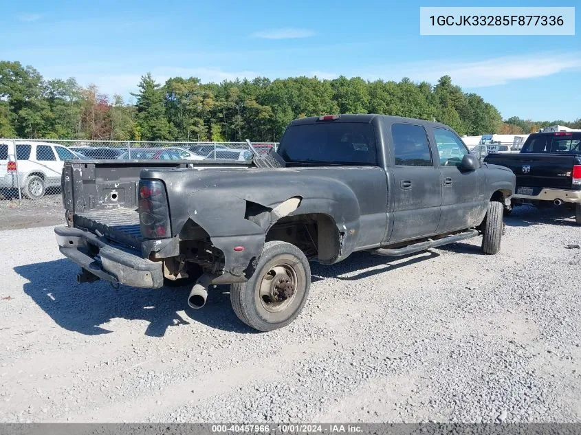 2005 Chevrolet Silverado 3500 K3500 VIN: 1GCJK33285F877336 Lot: 40457966