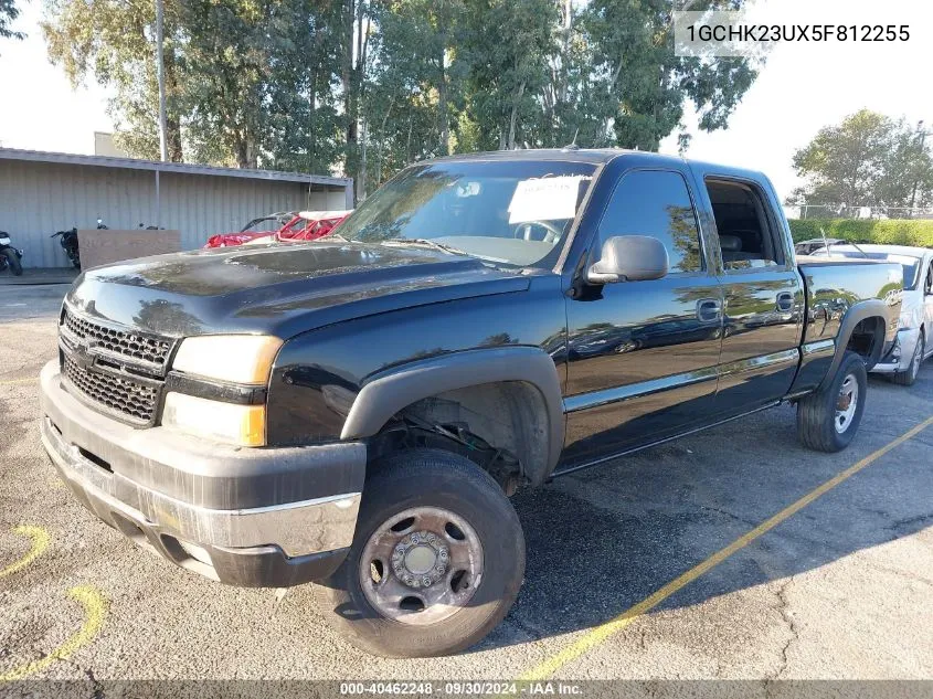 2005 Chevrolet Silverado 2500Hd Lt VIN: 1GCHK23UX5F812255 Lot: 40462248