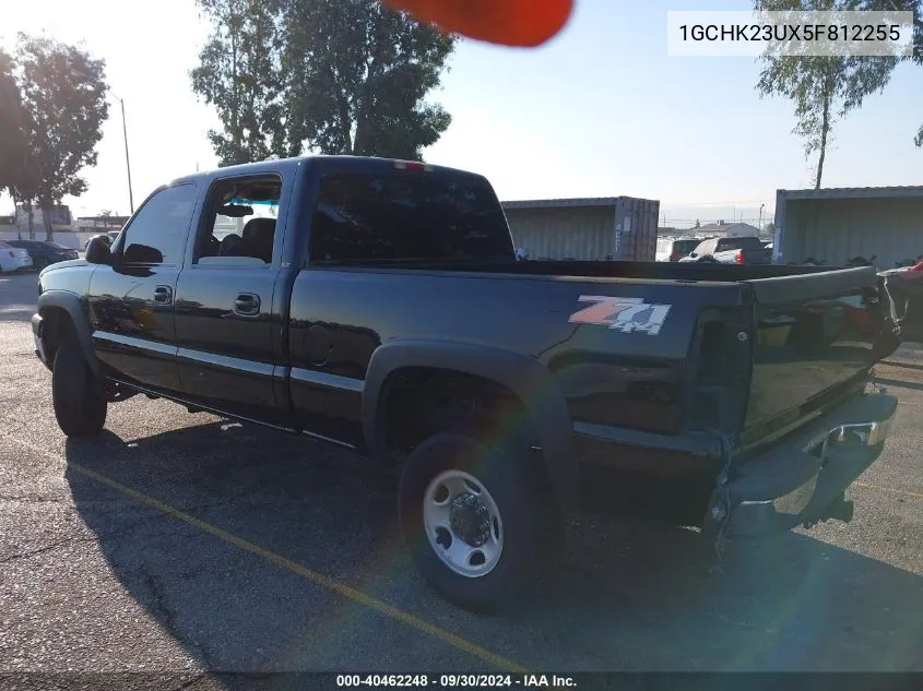 2005 Chevrolet Silverado 2500Hd Lt VIN: 1GCHK23UX5F812255 Lot: 40462248