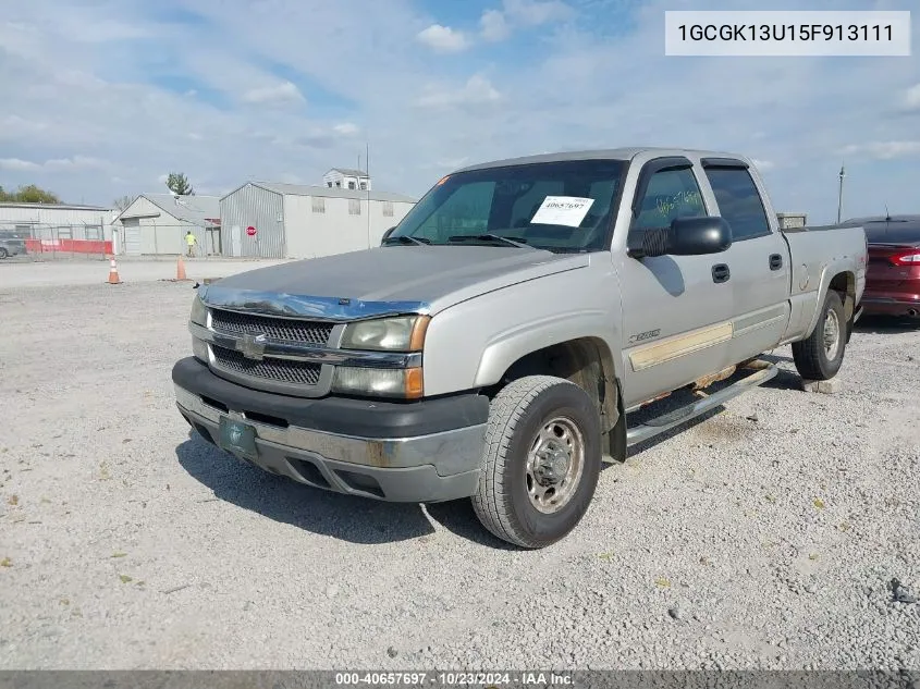 2005 Chevrolet Silverado 1500Hd Ls VIN: 1GCGK13U15F913111 Lot: 40657697