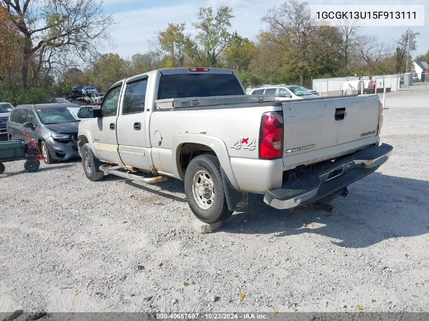 2005 Chevrolet Silverado 1500Hd Ls VIN: 1GCGK13U15F913111 Lot: 40657697