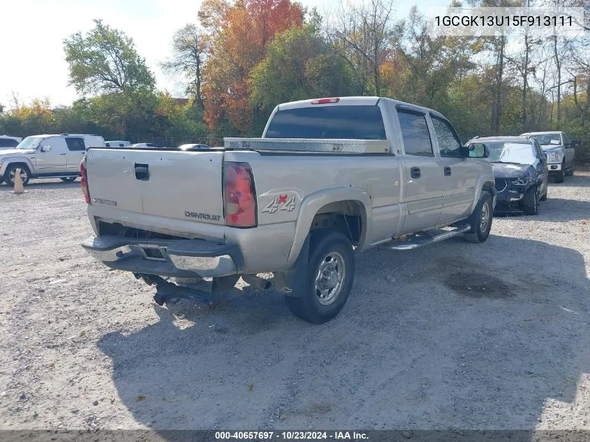 2005 Chevrolet Silverado 1500Hd Ls VIN: 1GCGK13U15F913111 Lot: 40657697