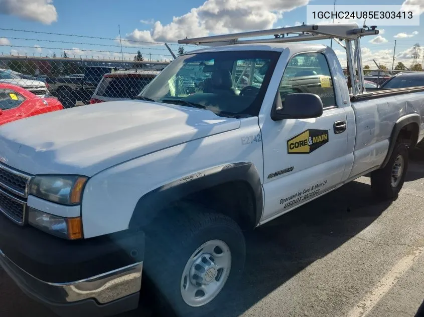 2005 Chevrolet Silverado C2500 Heavy Duty VIN: 1GCHC24U85E303413 Lot: 40771442