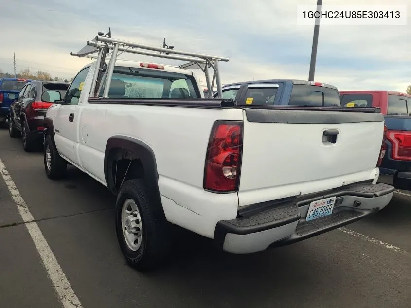 2005 Chevrolet Silverado C2500 Heavy Duty VIN: 1GCHC24U85E303413 Lot: 40771442