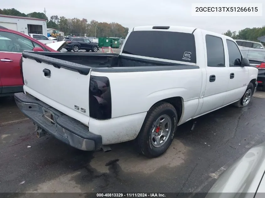 2005 Chevrolet Silverado 1500 Lt VIN: 2GCEC13TX51266615 Lot: 40813329