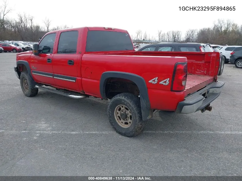 1GCHK23295F894865 2005 Chevrolet Silverado 2500Hd Lt