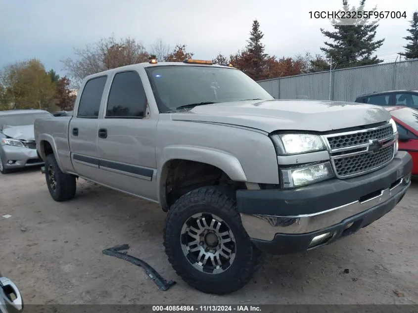 2005 Chevrolet Silverado 2500Hd Lt VIN: 1GCHK23255F967004 Lot: 40854984