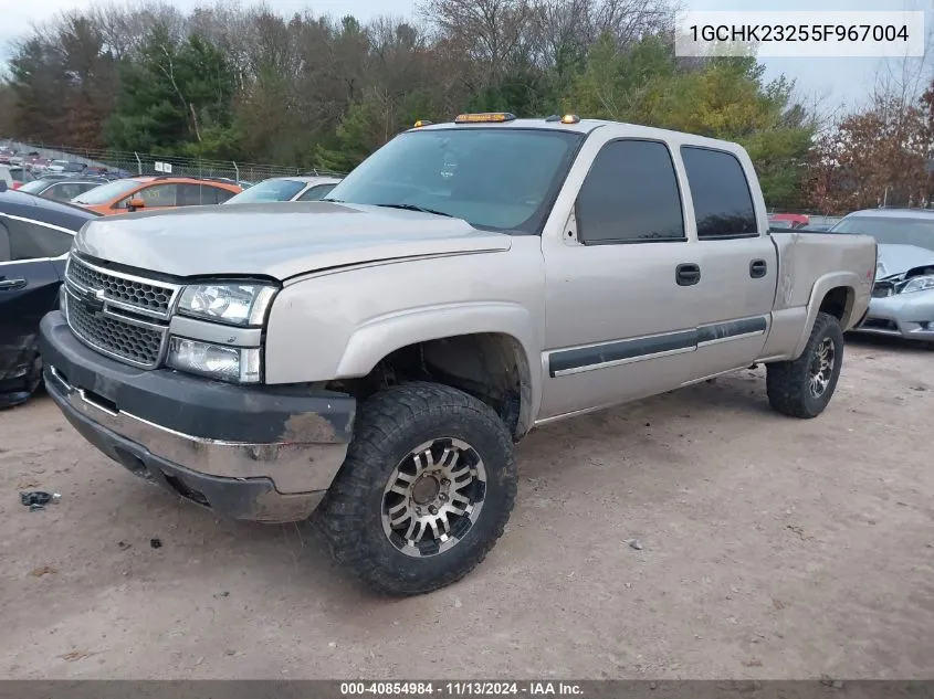 2005 Chevrolet Silverado 2500Hd Lt VIN: 1GCHK23255F967004 Lot: 40854984