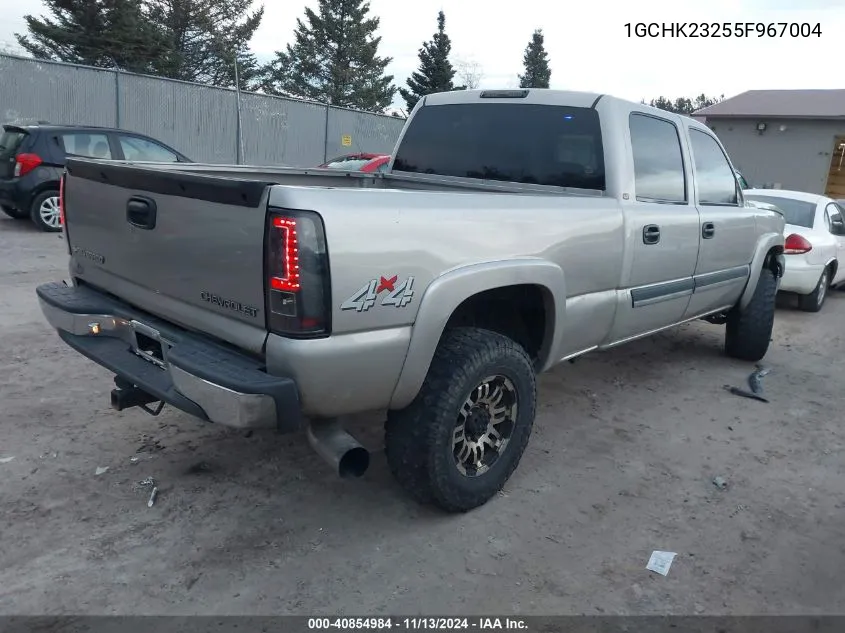 2005 Chevrolet Silverado 2500Hd Lt VIN: 1GCHK23255F967004 Lot: 40854984