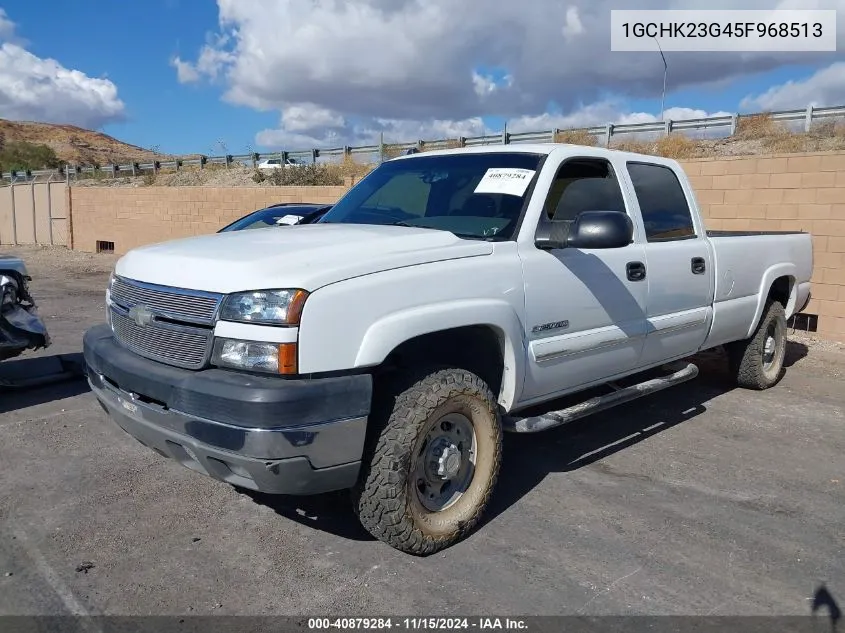 2005 Chevrolet Silverado 2500Hd Ls VIN: 1GCHK23G45F968513 Lot: 40879284