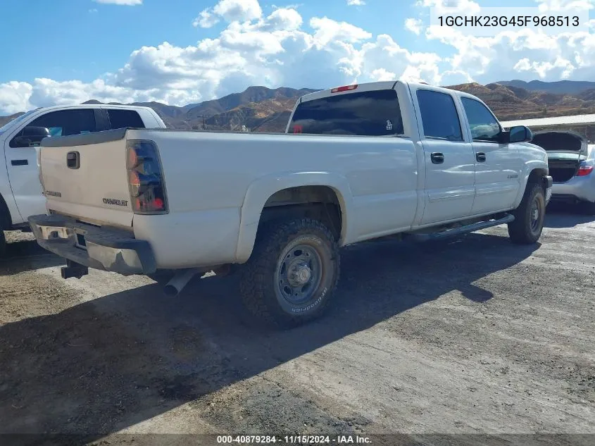 2005 Chevrolet Silverado 2500Hd Ls VIN: 1GCHK23G45F968513 Lot: 40879284