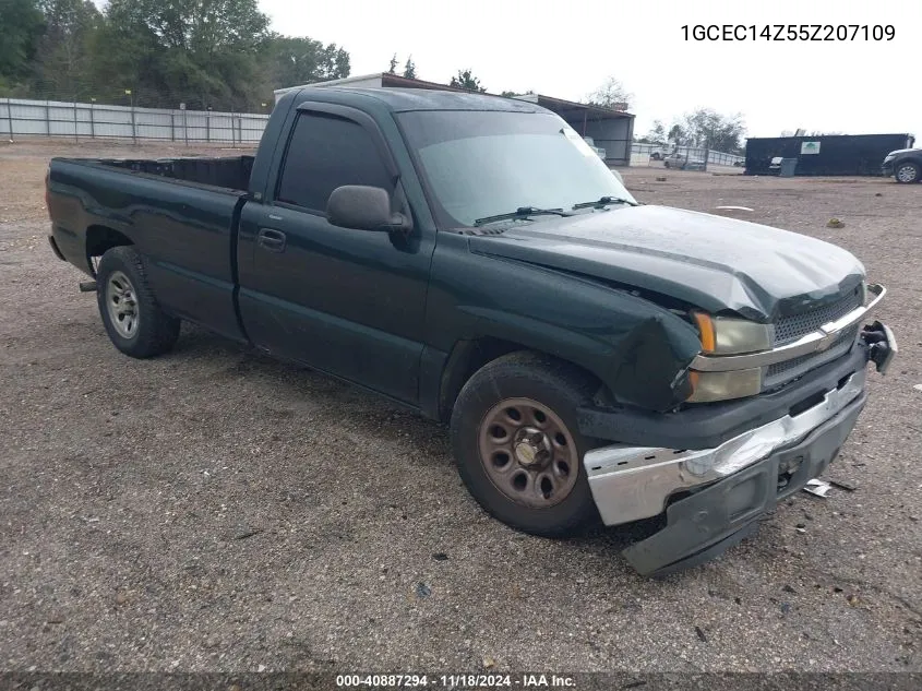 2005 Chevrolet Silverado 1500 VIN: 1GCEC14Z55Z207109 Lot: 40887294