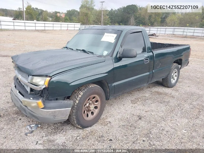 2005 Chevrolet Silverado 1500 VIN: 1GCEC14Z55Z207109 Lot: 40887294