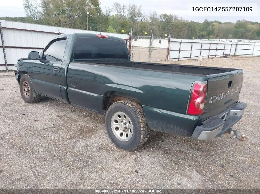 2005 Chevrolet Silverado 1500 VIN: 1GCEC14Z55Z207109 Lot: 40887294