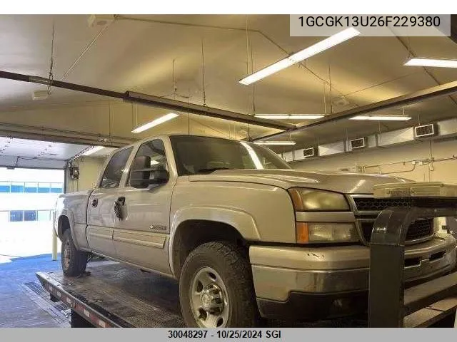 2006 Chevrolet Silverado K1500 Heavy Duty VIN: 1GCGK13U26F229380 Lot: 30048297