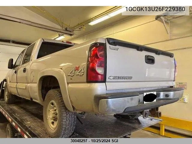 1GCGK13U26F229380 2006 Chevrolet Silverado K1500 Heavy Duty