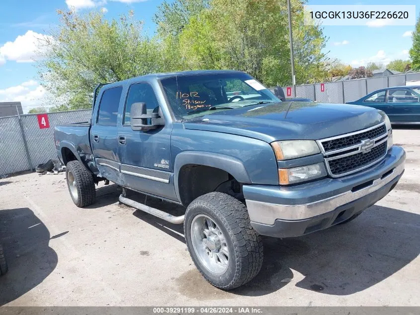 2006 Chevrolet Silverado 1500Hd Lt1 VIN: 1GCGK13U36F226620 Lot: 39291199