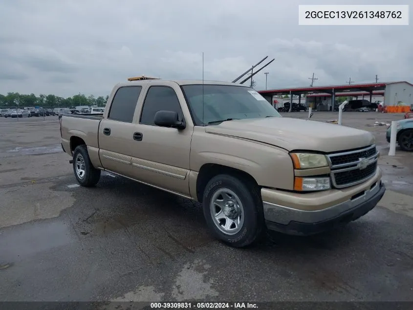 2006 Chevrolet Silverado 1500 Ls VIN: 2GCEC13V261348762 Lot: 39309831