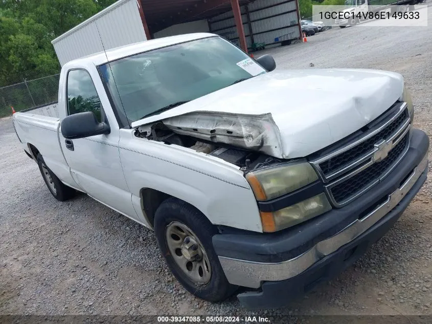 2006 Chevrolet Silverado 1500 Work Truck VIN: 1GCEC14V86E149633 Lot: 39347085