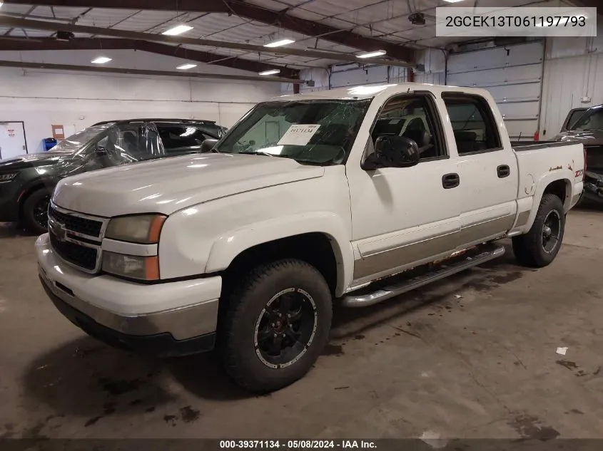 2006 Chevrolet Silverado 1500 Lt3 VIN: 2GCEK13T061197793 Lot: 39371134