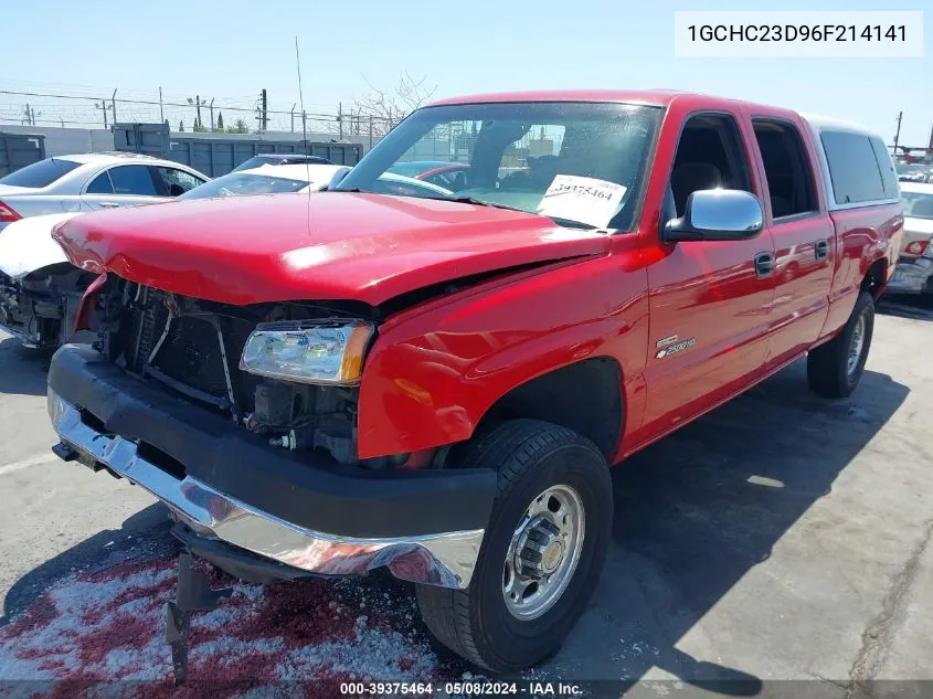 2006 Chevrolet Silverado 2500Hd Lt1 VIN: 1GCHC23D96F214141 Lot: 39375464