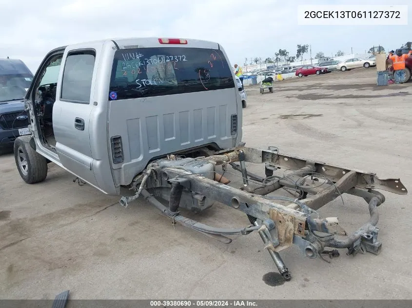 2006 Chevrolet Silverado 1500 Lt1 VIN: 2GCEK13T061127372 Lot: 39380690