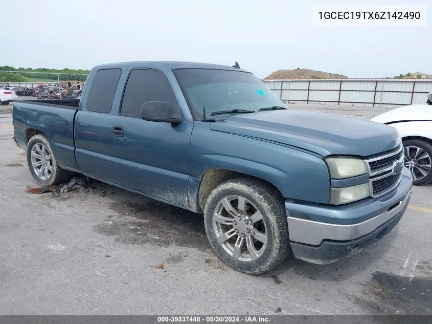 1GCEC19TX6Z142490 2006 Chevrolet Silverado 1500 Lt2