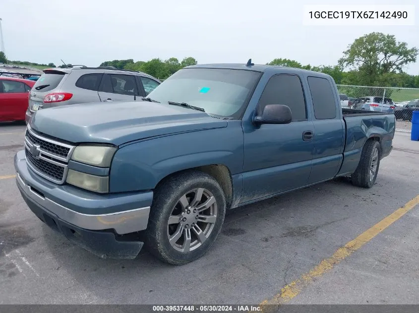 1GCEC19TX6Z142490 2006 Chevrolet Silverado 1500 Lt2