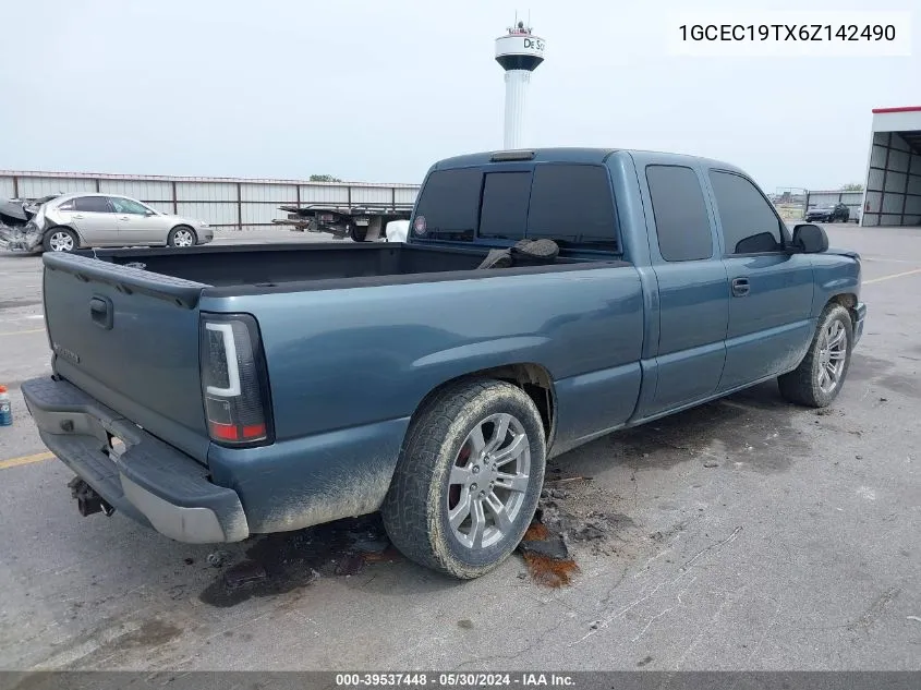 2006 Chevrolet Silverado 1500 Lt2 VIN: 1GCEC19TX6Z142490 Lot: 39537448