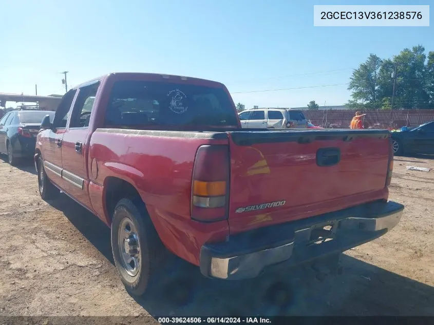 2006 Chevrolet Silverado 1500 Ls VIN: 2GCEC13V361238576 Lot: 39624506