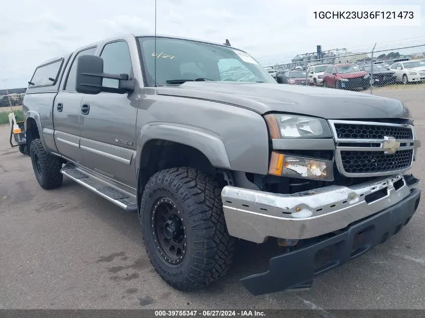 2006 Chevrolet Silverado 2500Hd Lt1 VIN: 1GCHK23U36F121473 Lot: 39755347