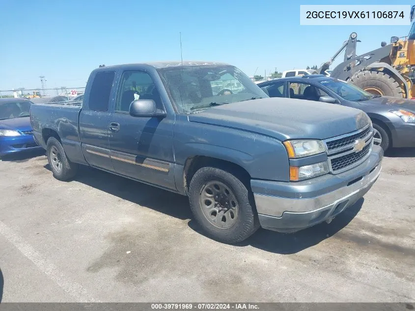 2006 Chevrolet Silverado 1500 Lt1 VIN: 2GCEC19VX61106874 Lot: 39791969