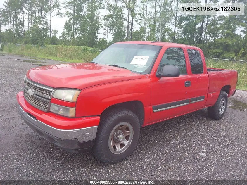 2006 Chevrolet Silverado 1500 Lt3 VIN: 1GCEK19BX6Z182305 Lot: 40009555