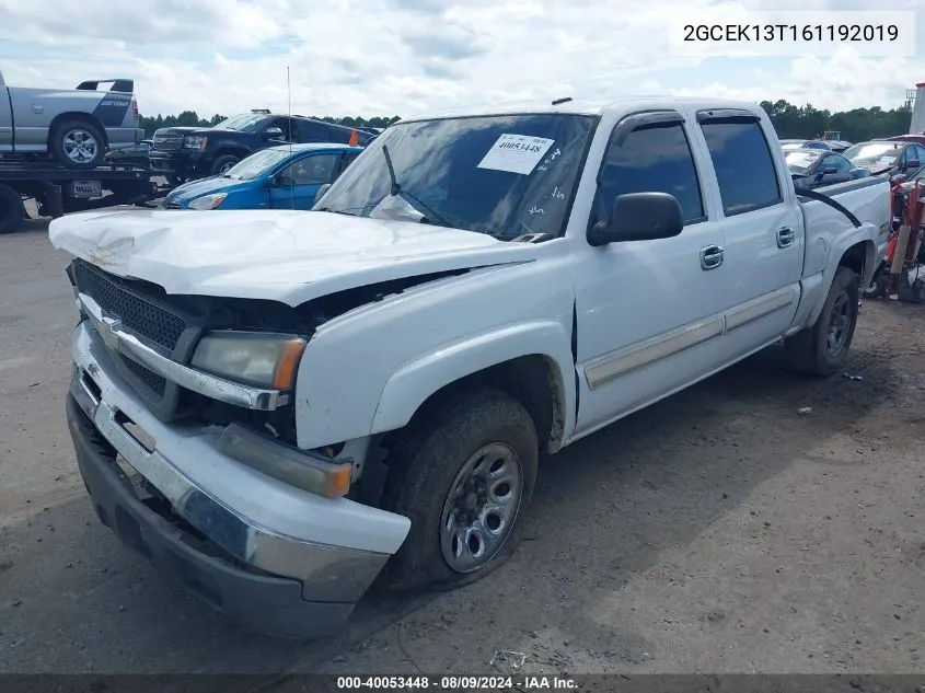 2006 Chevrolet Silverado 1500 Lt3 VIN: 2GCEK13T161192019 Lot: 40053448