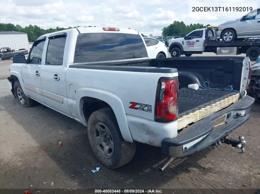 2006 Chevrolet Silverado 1500 Lt3 VIN: 2GCEK13T161192019 Lot: 40053448