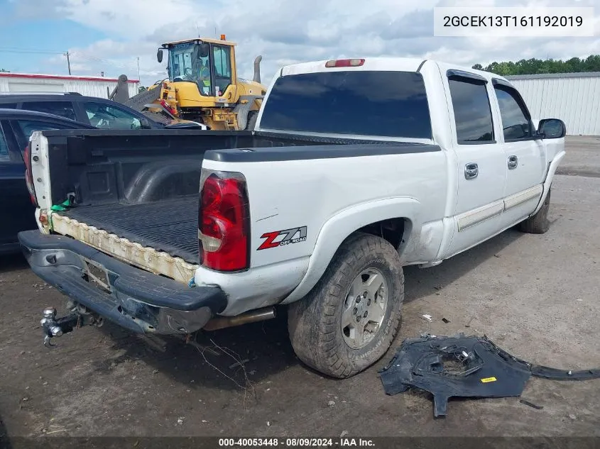 2006 Chevrolet Silverado 1500 Lt3 VIN: 2GCEK13T161192019 Lot: 40053448