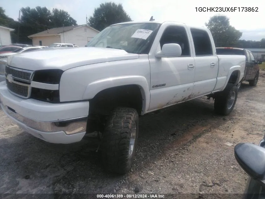 2006 Chevrolet Silverado 2500Hd Lt3 VIN: 1GCHK23UX6F173862 Lot: 40061389