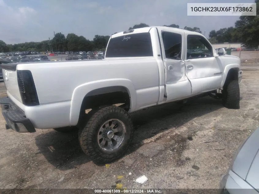 2006 Chevrolet Silverado 2500Hd Lt3 VIN: 1GCHK23UX6F173862 Lot: 40061389