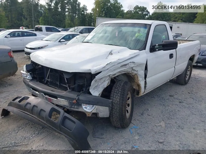 2006 Chevrolet Silverado 1500 Work Truck VIN: 3GCEK14V16G134595 Lot: 40097249