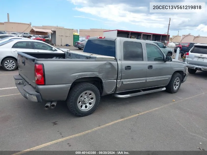 2GCEC13V561219818 2006 Chevrolet Silverado C1500