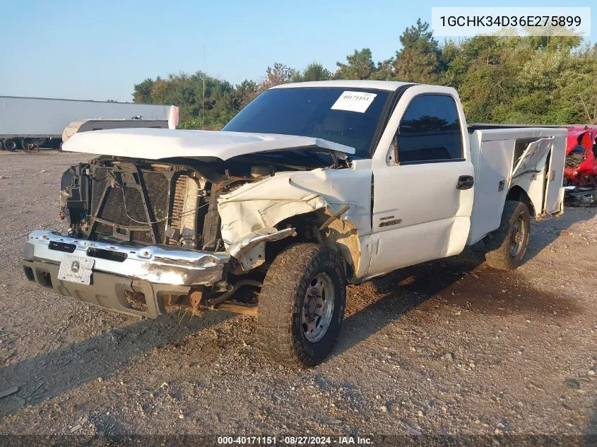 1GCHK34D36E275899 2006 Chevrolet Silverado 3500 Work Truck